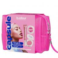Блеск для губ, румяна для лица, набор CAPSULE / PINK MANIA B.COLOUR PROFESSIONAL