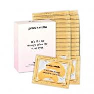 Патчи для области вокруг глаз с коллагеном против морщин Grace and Stella