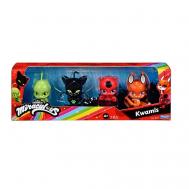 Набор мини-фигурок Квами 4 героя Тикки, Плаг, Трикс, Вейз MIRACULOUS