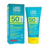 Крем для лица и зоны декольте солнцезащитный Bronzeada SPF50 Sun Protection Face and Decollete Cream 50 LIBREDERM