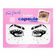 Стразы для лица и волос самоклеящиеся CAPSULE, Pure pearl B.COLOUR PROFESSIONAL