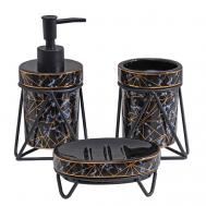 Набор для ванной комнаты «Геометрика» Доляна