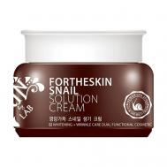 Крем для лица МУЦИН УЛИТКИ FORTHESKIN SNAIL SOLUTION CREAM 100 FOR THE SKIN BY LAB