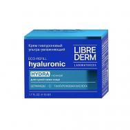 Крем для сухой кожи ночной гиалуроновый ультраувлажняющий Hyaluronic Hydra 50 LIBREDERM