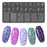Пластина для стемпинга ногтей FORNAIL