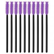 Щеточка для ресниц винтовая круглая, силиконовая в упаковке EVABOND