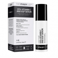 Интенсивная осветляющая сыворотка для борьбы с гиперпигментацией​ 15% Витамин С + EGF 30 THE INKEY LIST