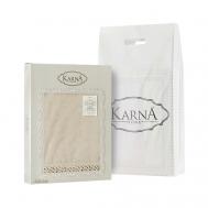 Скатерть KDK с гипюром прямоугольная KARNA