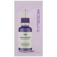 Маска для лица тканевая балансирующая с пробиотиками Microbiome Ampoule Mask 28 TENZERO
