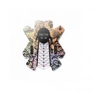 NF-04 Формы для наращивания из PVC-пластика Кружево NAIL CLUB