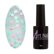 Топ Top matt Confetti 10 ART NAIL PROFESSIONAL