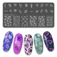 Пластина для стемпинга ногтей FORNAIL
