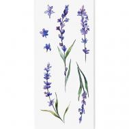 Временная переводная татуировка Лаванда PRINT FACTORY