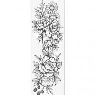 Переводная Временная Татуировка Рукав Цветы PRINT FACTORY
