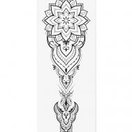 Переводная Временная Татуировка Мандала PRINT FACTORY