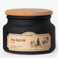 Ароматическая свеча "Леса Карелии" с древесным фитилем 300 А ПОМНИШЬ...
