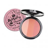 Палетка матовых румян для лица MAXFINE