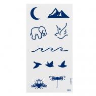 Тату реалистичная долговременная для тела INK TATOO IRISK