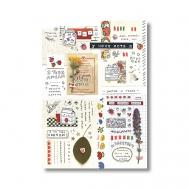 Стикеры 'клубничные штуки' ОПРОКИНУТЫЙ ЛЕС