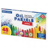 Пастель масляная утолщенная Brauberg