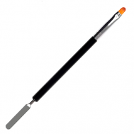 Кисть для маникюра полигеля со шпателем GET THE REASON LAKBERRY