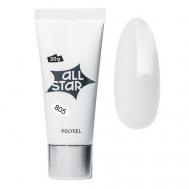 Полигель моделирующий для наращивания ногтей ALL STAR PROFESSIONAL