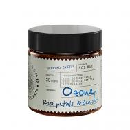 Ароматическая свеча в банке Озон роза и морская соль 88 ETERIA COSMO