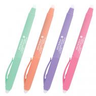 Ручка стираемая гелевая с грипом SOFT&SILK PASTEL Brauberg