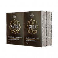 Платочки бумажные мини трехслойные белые неароматизированные black pack SAFIRA