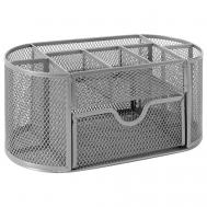 Подставка-органайзер металлическая  "Germanium" 9 секций Brauberg