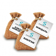 Ароматическое саше - миндаль, кокос и шоколад, баблгам SHERMADINI HOUSE