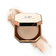 Пудра для лица матирующая компактная минеральная легкая MODAPOP