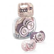 Пустышка силиконовая Botanic динамическая Lovi