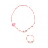 Комплект аксессуаров для девочек: бусы, браслет PlayToday