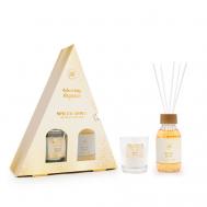 Жидкий ароматизатор и ароматическая свеча «Яблоко и корица» LА CASA DE LOS AROMAS