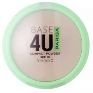 Пудра для лица прессованная Base4U PP-02 7 PARISA Cosmetics