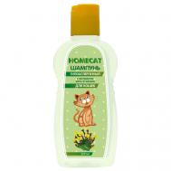 Шампунь для кошек гипоаллергенный с экстрактом мать-и-мачехи 220 Homecat