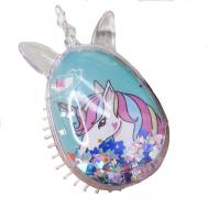 Расческа для волос "Seqvins head unicorn" iLikeGift