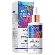 Сыворотка SPF60 отбеливающая с никотинамидом и гиалуроновой кислотой 50 SADOER