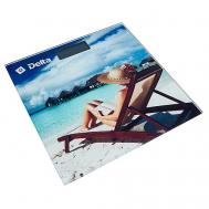 Весы напольные электронные D-9305  " Мальдивы " Delta