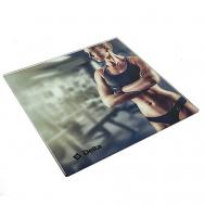 Весы напольные электронные  D-9222/1 "Фитнес" Delta