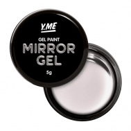 Плотная гель краска с металлическим эффектом без липкого слоя Mirror гель-краска 5 Y.ME