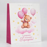 Пакет ламинированный вертикальный «Принцессе» Дарите счастье