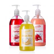 Набор жидкое мыло для рук и тела Сочная дыня, Барбарис, Тропическое личи 3000 РЕЗУЛЬТАТ.ПРО