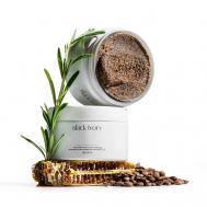 Сахарный скраб для тела с натуральными маслами и ароматом кофе-шоколад BLACK IVORY 200 Lunar Laboratory