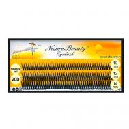 Ресницы пучки "Ласточкин хвост 20D" NESURABEAUTY