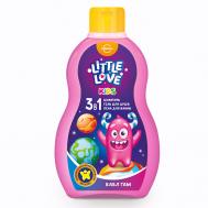 Шампунь + гель для душа + пена для ванны для детей 3 в 1 Little love бабл гам 400 Свобода