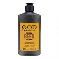 Восстанавливающий шампунь для волос, бороды и тела Premium Beer Shampoo 220 QOD BARBER SHOP