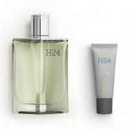 HERMES Набор: Парфюмерная вода H24 + Крем H24 Hydrating & Energizing Face Moisturizer HERMES