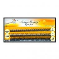 Ресницы пучки "Ласточкин хвост 20D" NESURABEAUTY